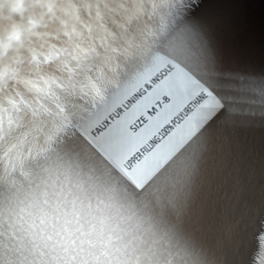 Muk Luks‎ Women's Slipper Shoes Faux Fur Lined 7-8 - Picture 10 of 10